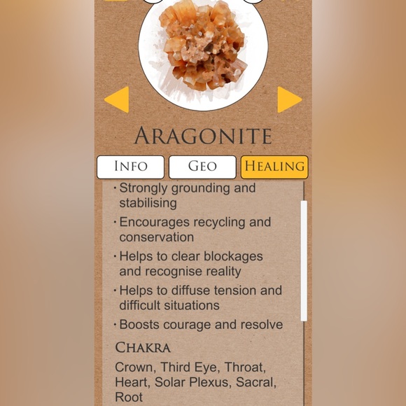 Caged Aragonite - Picture 2 of 2